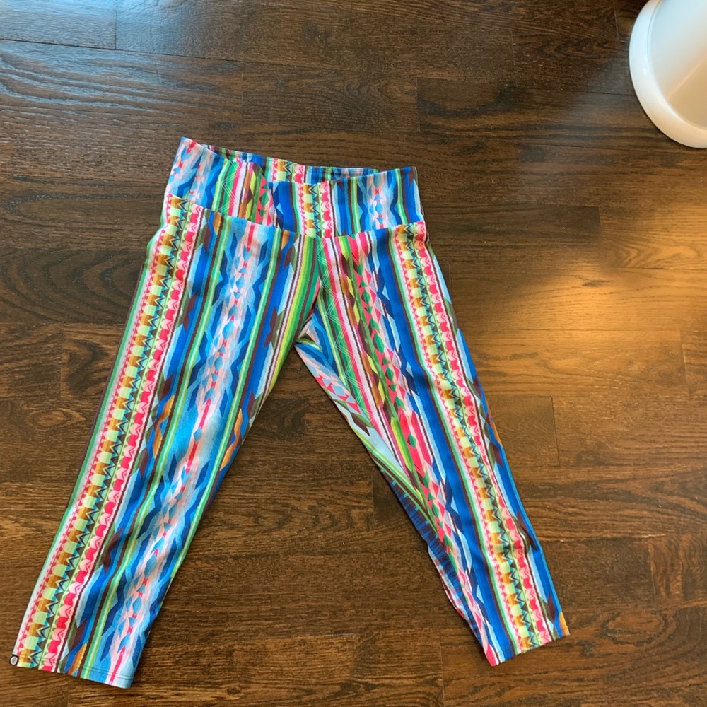 Colorful and fun work out pants